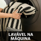 Manta para Sofá Grande 3 m Antigato em Tecido Jacquard Lar da Ana