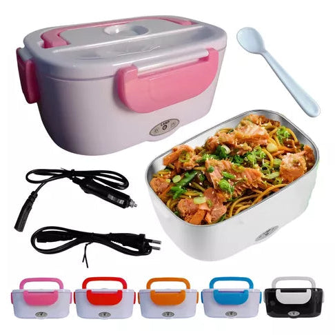 Marmita elétrica Bivolt Casa Carro 110V/220V rosa lar da ana