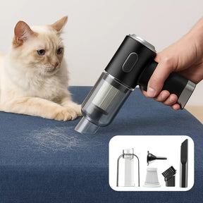 Mini Aspirador de Pelos pet Portátil de Mão sem fio Pequeno lar da ana