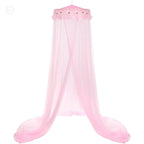 Mosquiteiro Dossel para Cama Berço de Teto rosa lar da ana https://lardaana.com/products/mosquiteiro-dossel-para-cama-berco-de-teto