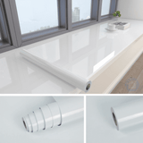 Papel de Parede Mármore Adesivo Branco - Parede, Móveis, Cozinha