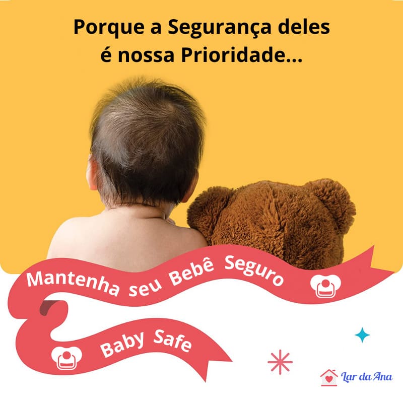 Protetor de Quina de Mesa e Móveis em Silicone - Baby Safe