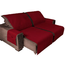Protetor de Sofá Retrátil Impermeável Matelado com Porta-Objetos - 2 Lugares/Módulos Lar da Ana
