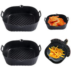 Forma de Silicone Antiaderente para Fritadeira AirFryer lar da ana