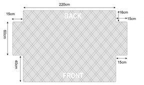 Capa Protetora para Assento de Sofá Pet Impermeável Antiderrapante lar da ana