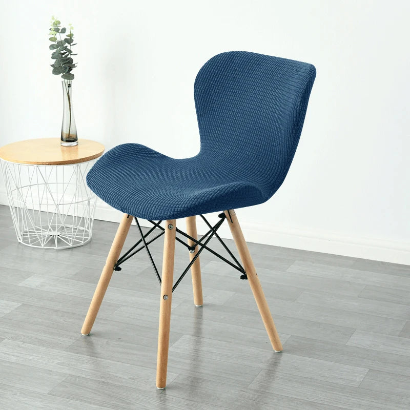 Kit Capas de Cadeira Eames Eiffel Borboleta - Tecido Jacquard Lar da Ana