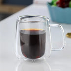Caneca de Vidro Duplo Borossilicato lar da ana