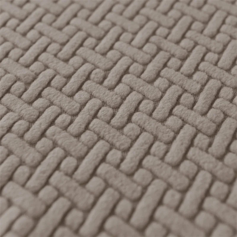 Kit Capas de Cadeira Curva Semi Impermeável - Tecido Jacquard