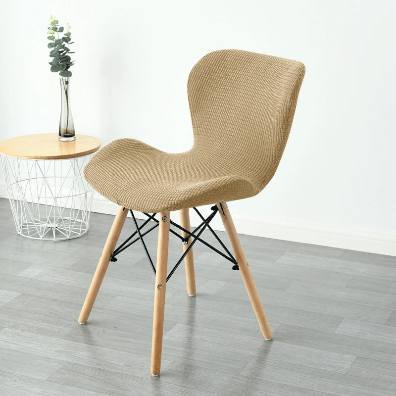 Kit Capas de Cadeira Eames Eiffel Borboleta - Tecido Jacquard Lar da Ana