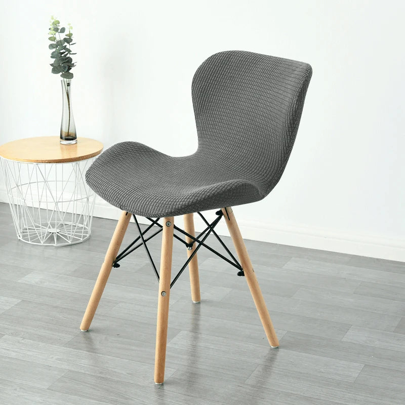 Kit Capas de Cadeira Eames Eiffel Borboleta - Tecido Jacquard Lar da Ana