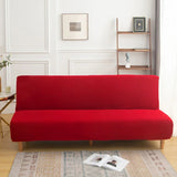 Capa para Sofá Cama sem braço Reclinável - Vermelho