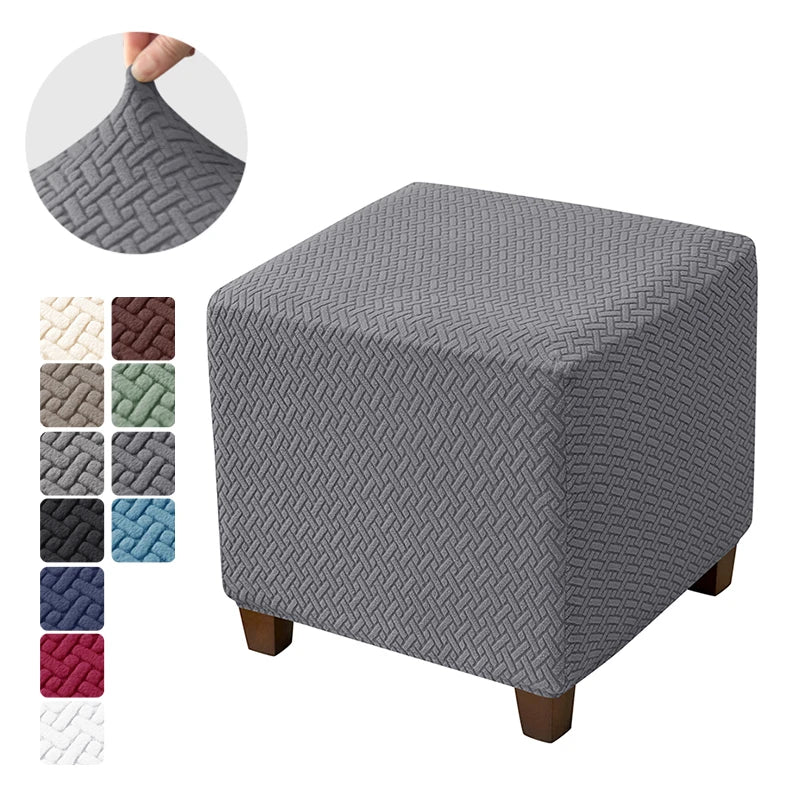 Capa para Puff - Tecido Jacquard Anti-Arranhão