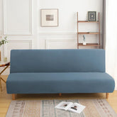 Capa para Sofá Cama sem braço Reclinável azul lar da ana