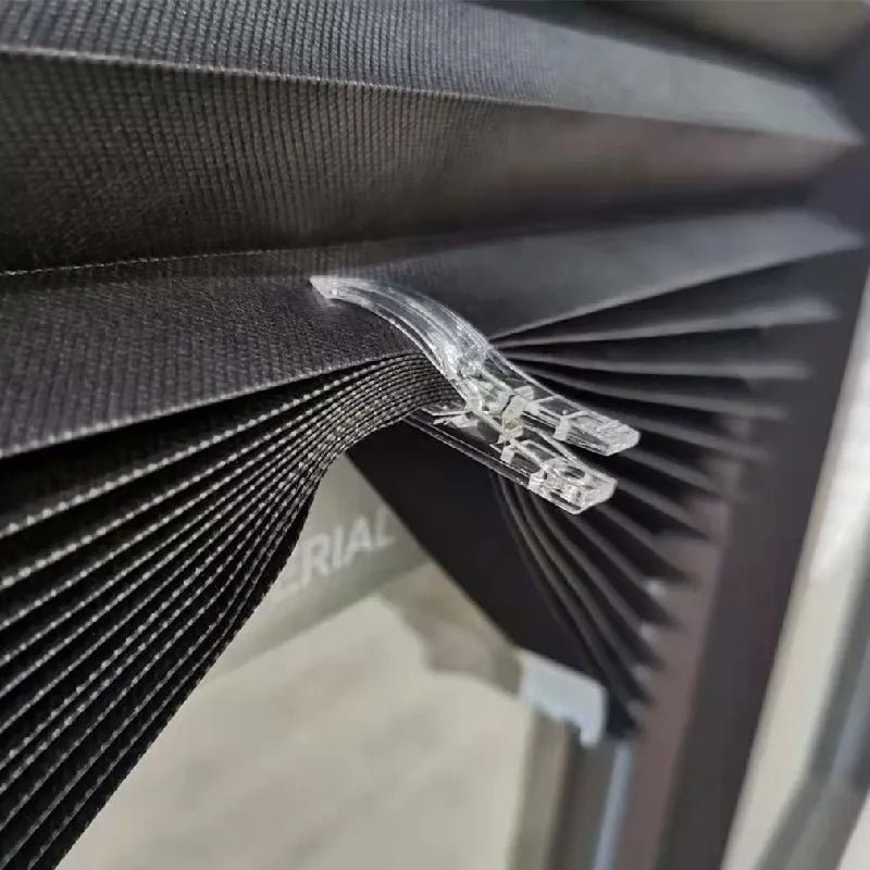 Persiana Plissada Auto-adesiva Vertical para Janela lar da ana