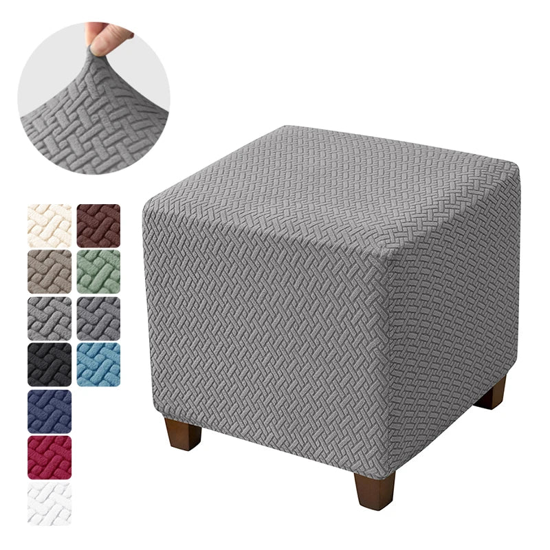 Capa para Puff - Tecido Jacquard Anti-Arranhão