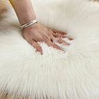 Tapete fofo Peludo de Coração Decorativo lar da ana