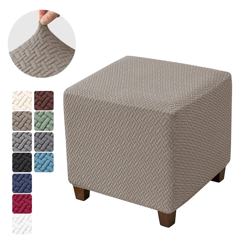 Capa para Puff - Tecido Jacquard Anti-Arranhão