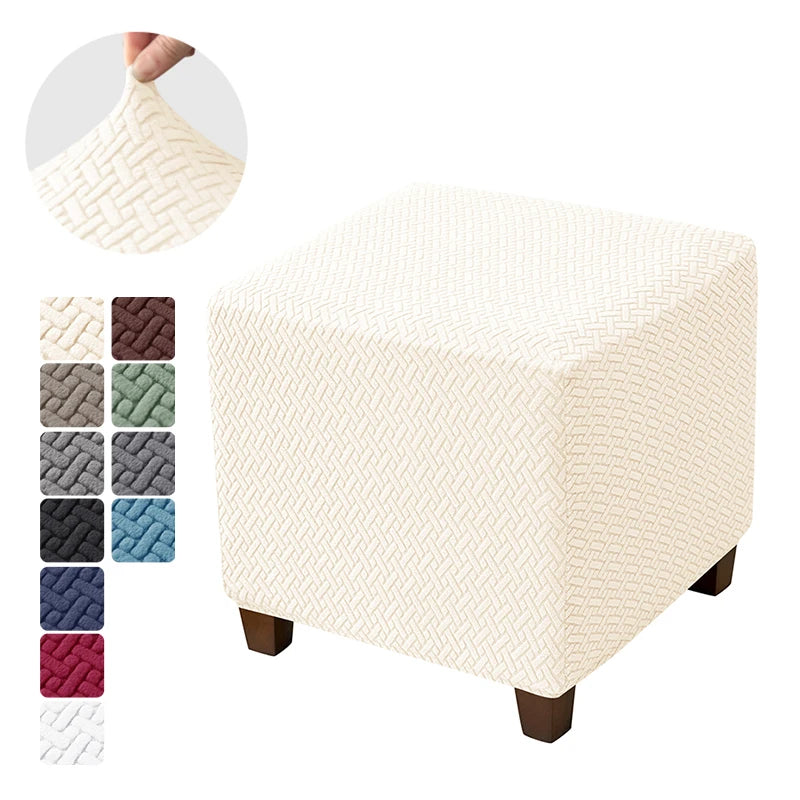Capa para Puff - Tecido Jacquard Anti-Arranhão