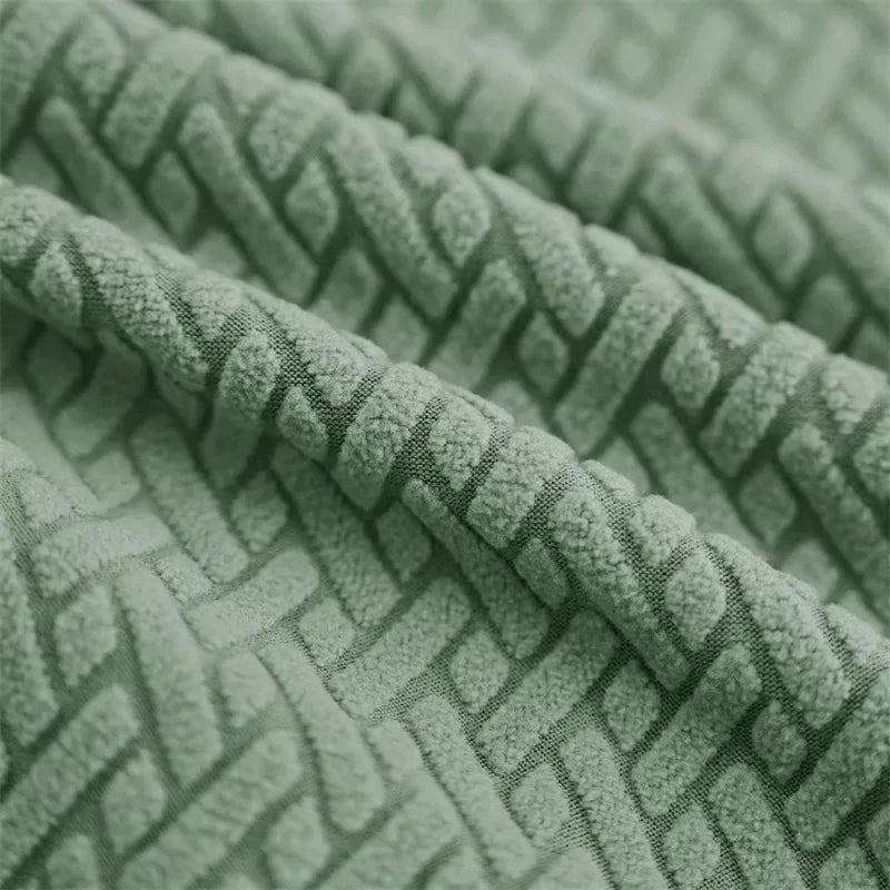 Capa para Cadeira Giratória Curva Jacquard – Protetora Elástica Lavável para Escritório e Sala Lar da Ana