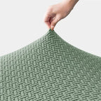 Capa para Cadeira Giratória Curva Jacquard – Protetora Elástica Lavável para Escritório e Sala Lar da Ana