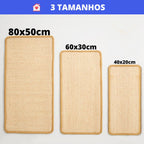 Tapete Arranhador para Gatos - Fibra de Sisal lar da ana