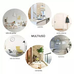 Tapete Natalino Xadrez Antiderrapante - Decoração de Natal para Sala, Quarto e Entrada Lar da Ana