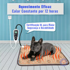 Tapete Térmico pet Cama Aquecida lar da ana