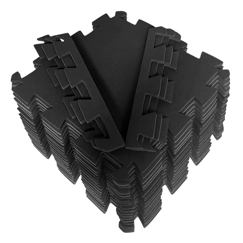 Tatame EVA Encaixável Antiderrapante para Academia, Área Infantil e Exercícios 50x50x1cm Lar da Ana