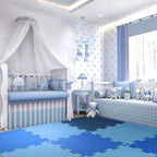 Tatame EVA Encaixável Antiderrapante para Academia, Área Infantil e Exercícios 50x50x1cm Lar da Ana