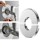 Acabamento para Torneira Capa Tampa Decorativa Torneira em Aço Inox
