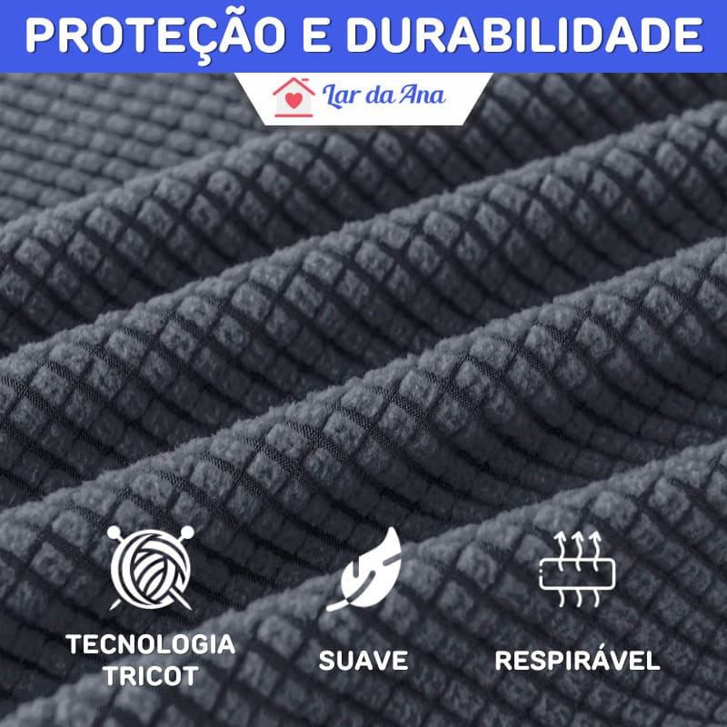 Capa de Sofá Impermeável - Cinza Escuro versão 2 lar da ana https://lardaana.com/products/capa-de-sofa-impermeavel-atualizada