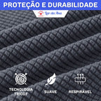 Capa de Sofá Impermeável - Cinza Escuro versão 2 lar da ana https://lardaana.com/products/capa-de-sofa-impermeavel-atualizada