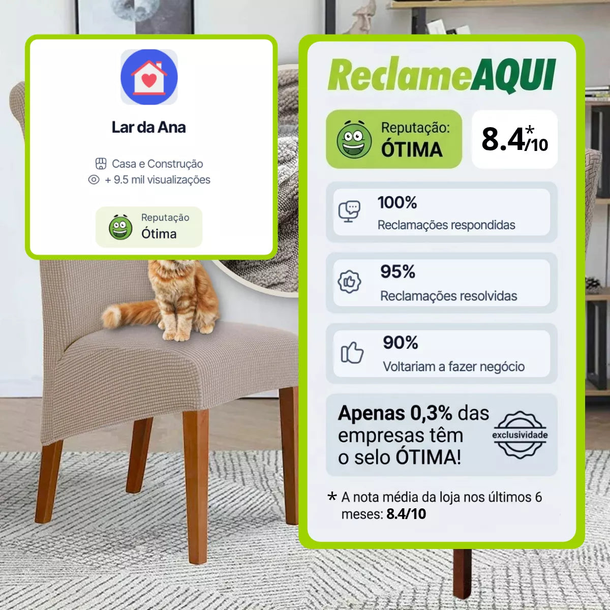 capa cadeira curva lar da ana reclame aqui