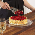 Fatiador de Bolo e Torta Inox c/ Design Europeu Premium lar da ana