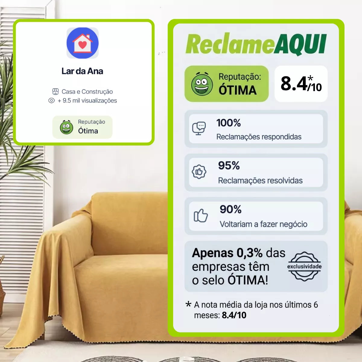 note reclame aqui lar da ana funil produtos