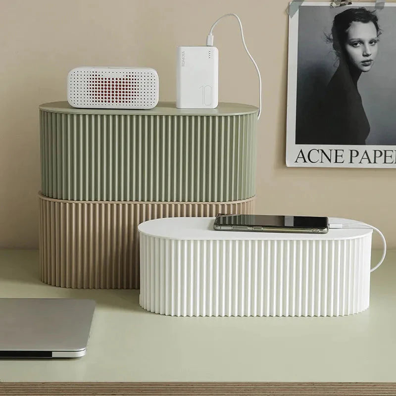 Organizador de Cabos e Fios Decorativo
