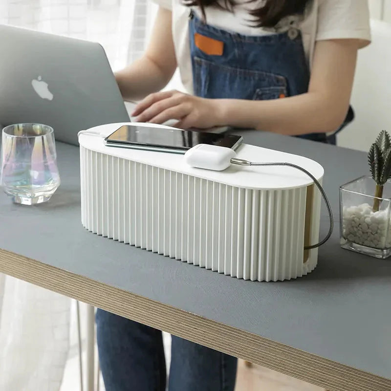 Organizador de Cabos e Fios Decorativo Lar da Ana