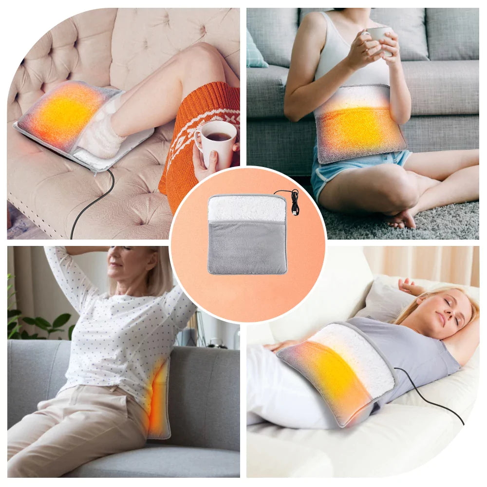 Almofada Elétrica para Aquecimento dos pés lar da ana
