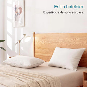 Travesseiro Pena de Ganso Hotel 5 Estrelas lar da ana