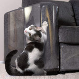 Kit Arranhador de Sofá para Gatos - Adesivo Protetor Transparente Educativo Anti Arranhão