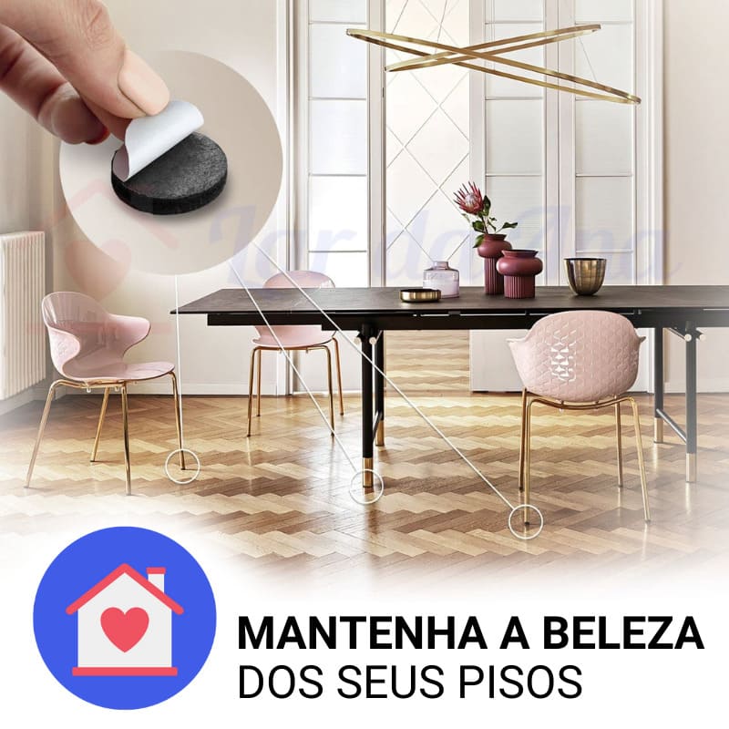 Kit Protetor de Pé de Cadeira, Mesa, Sofá, Cama, Móveis - Redondo lar da ana https://lardaana.com/products/kit-protetor-de-pe-de-cadeira-mesa-sofa-cama-moveis-redondo