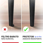 Kit Protetor de Pé de Cadeira, Mesa, Sofá, Cama, Móveis - Redondo lar da ana https://lardaana.com/products/kit-protetor-de-pe-de-cadeira-mesa-sofa-cama-moveis-redondo