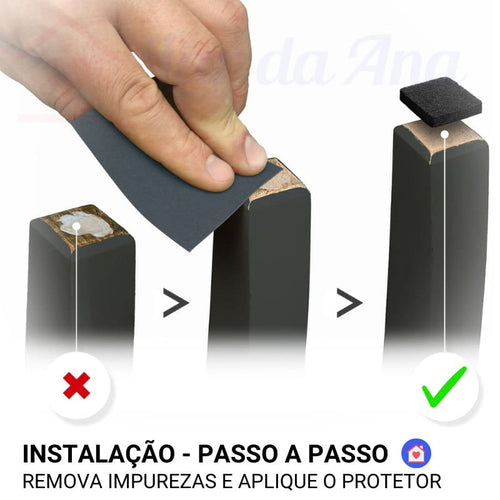 Kit Protetor de Pé de Cadeira, Mesa, Sofá, Cama, Móveis - Redondo