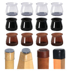 Kit Protetores de Pés de Cadeiras em Silicone lar da ana