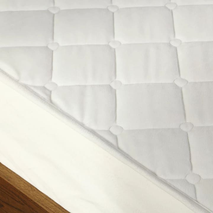 Capa de Colchão em Veludo branco lar da ana