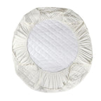 Capa de Colchão em Veludo branco lar da ana