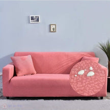 Capa de Sofá Impermeável Jacguard rosa lar da ana https://lardaana.com/products/capa-sofa-anti-arranhao-semi-impermeavel-tecido-jacquard-colorida
